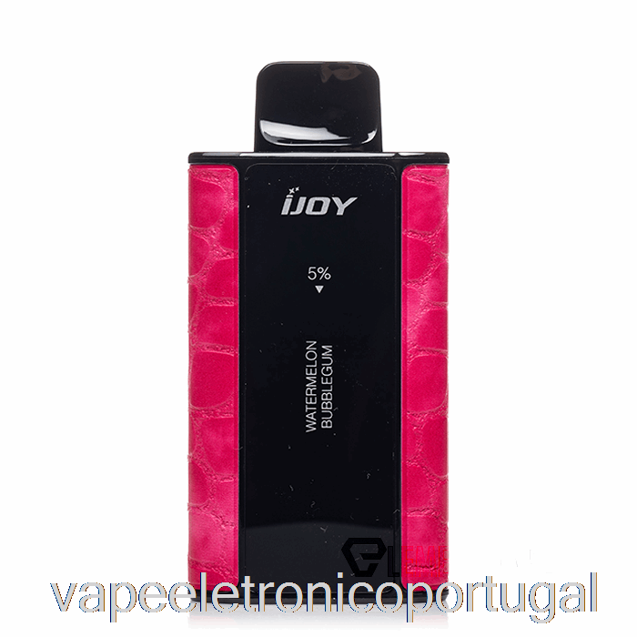 Vape Eletrônico Ijoy Capitão 10000 Chiclete Melancia Descartável